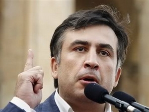 Tổng thống Gruzia Micheil Saakashvili.